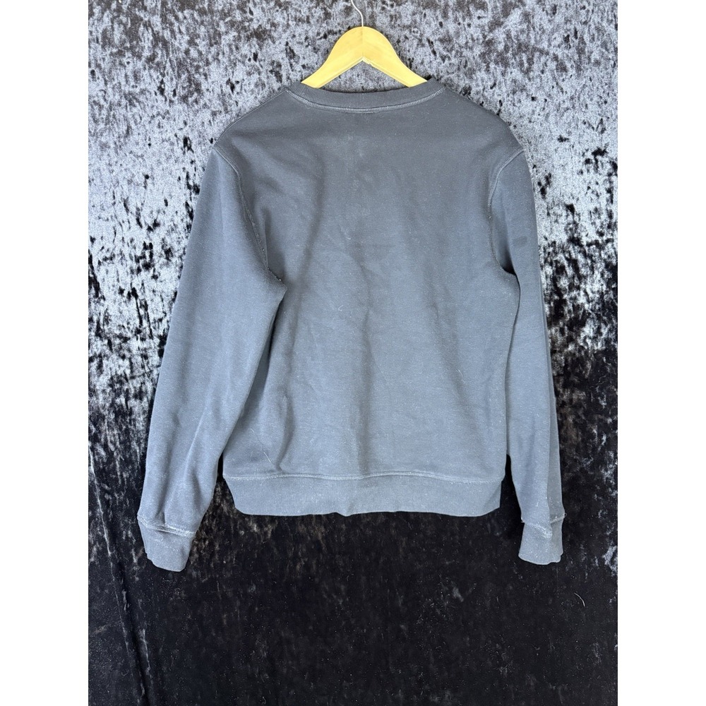 Eddie Bauer Sweater Mens M Black Pullover Cotton Crewneck Casual Comfort‎ - Picture 3 of 5
